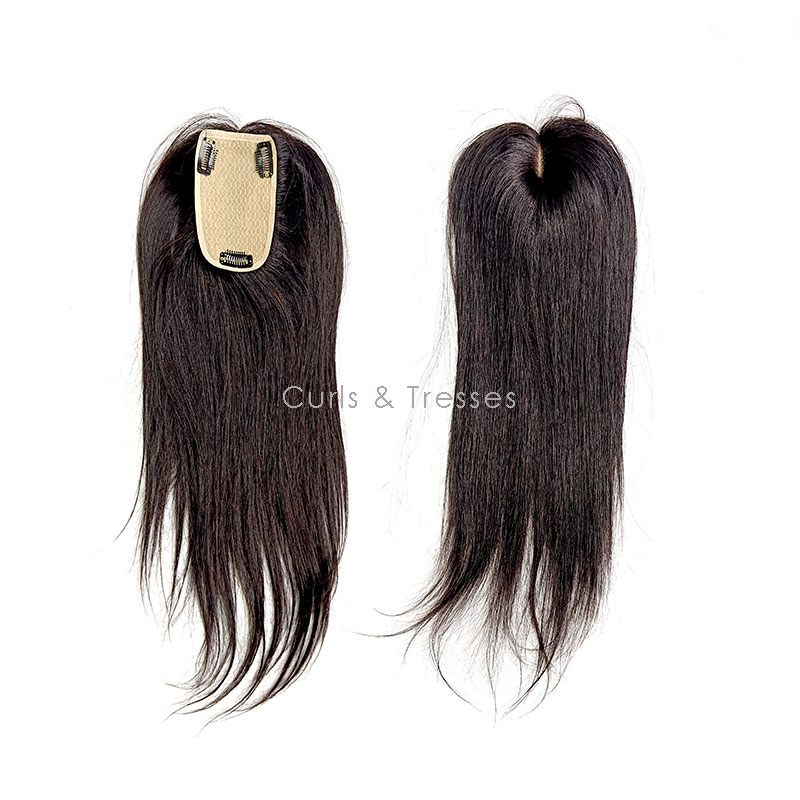 Silk Base human hair topper - Image 6